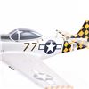 Image 4 : P-51 Mustang "Belligerent Bets" Wood Model Plane