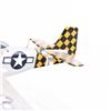 Image 5 : P-51 Mustang "Belligerent Bets" Wood Model Plane