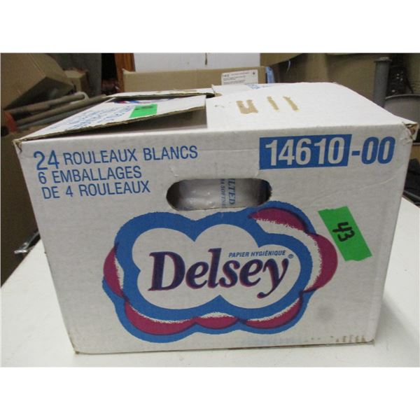 24 ROLLS OF TOILET PAPER - CASE
