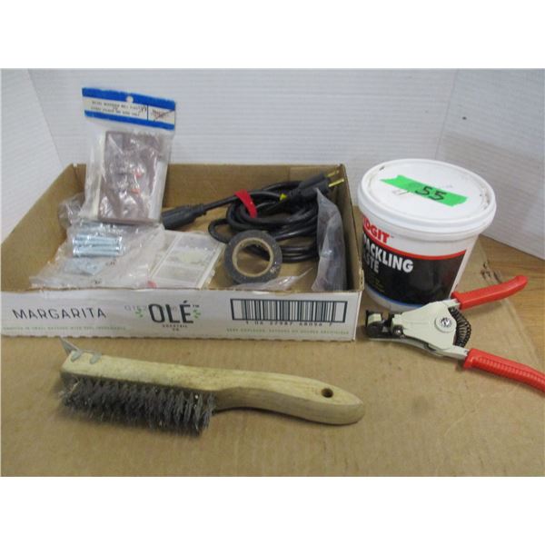 FLAT C/W HARDWARE, TOOLS, MISC