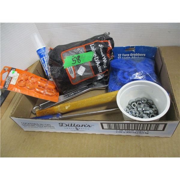 FLAT C/W TOOLS, MISC