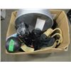 Image 1 : BOX C/W PURSES, TRIPODS, ETC