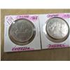 Image 1 : 1968 & 1972 CANADA VOYAGER DOLLARS