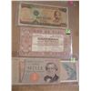 Image 1 : STOCK SHEET OF WORLD COLLECTABLE BANK NOTES