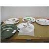 Image 3 : 4 DOG PLATES & GREEN DISH