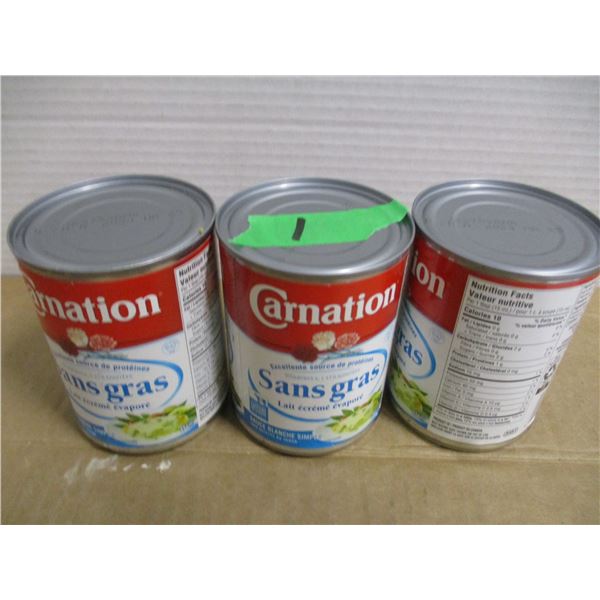 SHELF PULLS (AS IS):  CARNATION MILK - 3 CANS