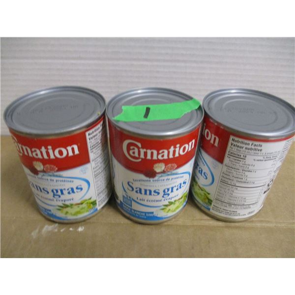 SHELF PULLS (AS IS):  CARNATION MILK - 3 CANS