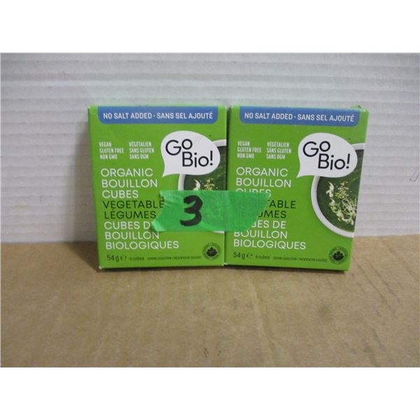 SHELF PULLS (AS IS):  VEGETABLE BOUILLION (2 X 6 CUBES) - BUNDLE