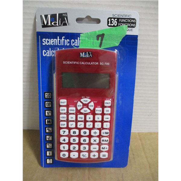 STORE CLOSE-OUT (AS IS):  SCIENTIFIC CALCULATOR