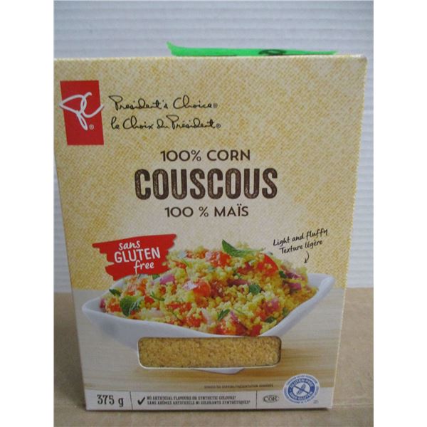 SHELF PULLS (AS IS):  COUSCOUS (375G) - BOX