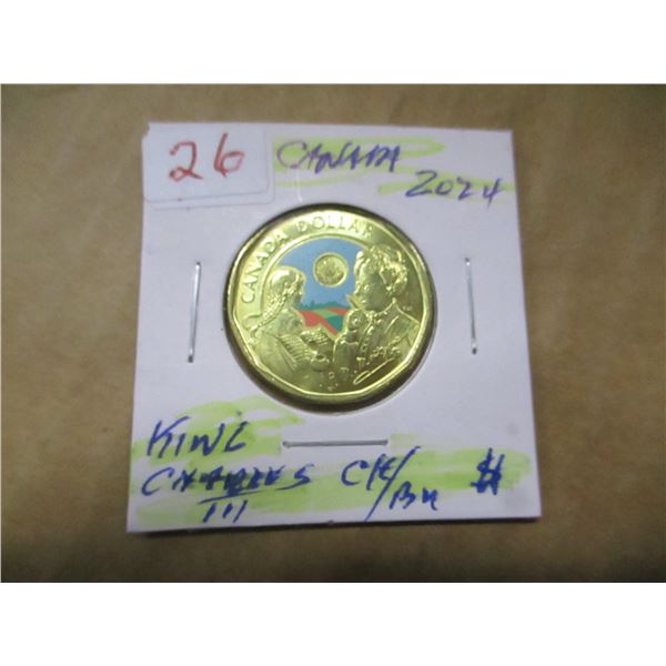 2024 CH/BU KING CHARLES III CANADA DOLLAR