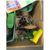 Image 1 : BOX C/W GARDENING TOOLS