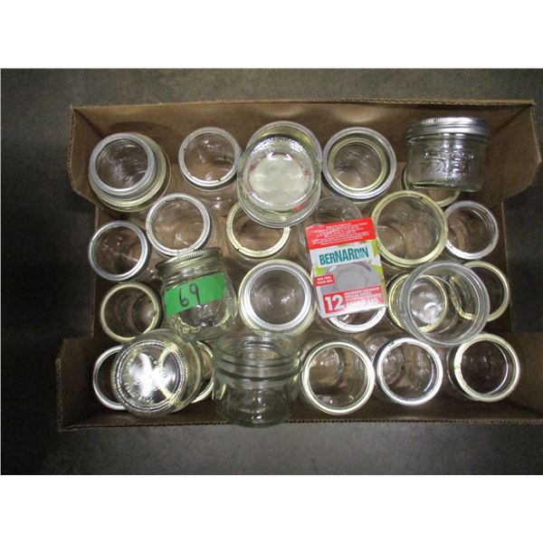 BOX C/W CANNING JARS