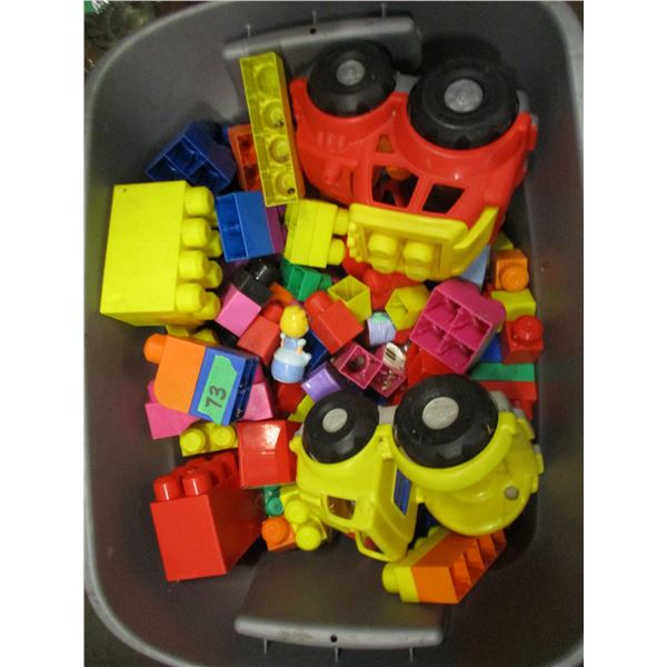 TOTE C/W ASSORTED TOYS