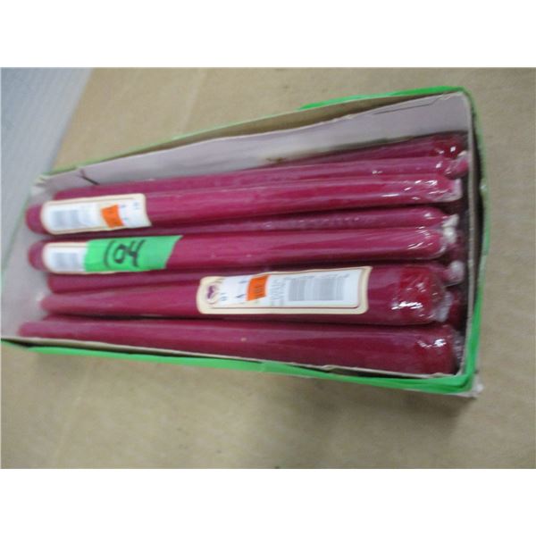 BOX C/W 12 CANDLES