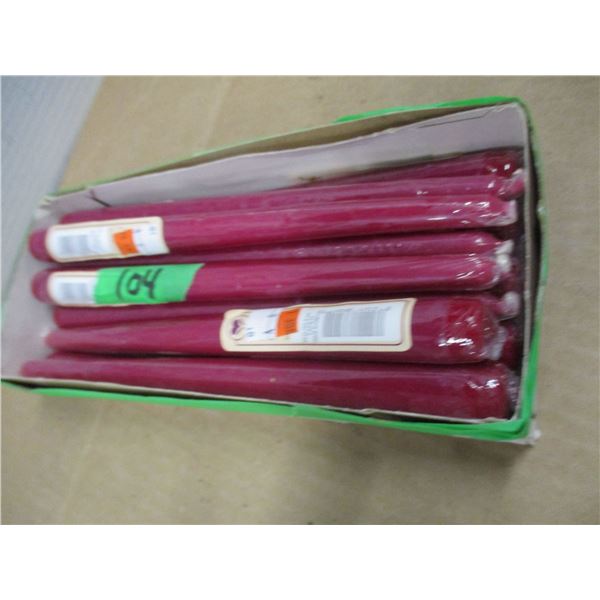BOX C/W 12 CANDLES