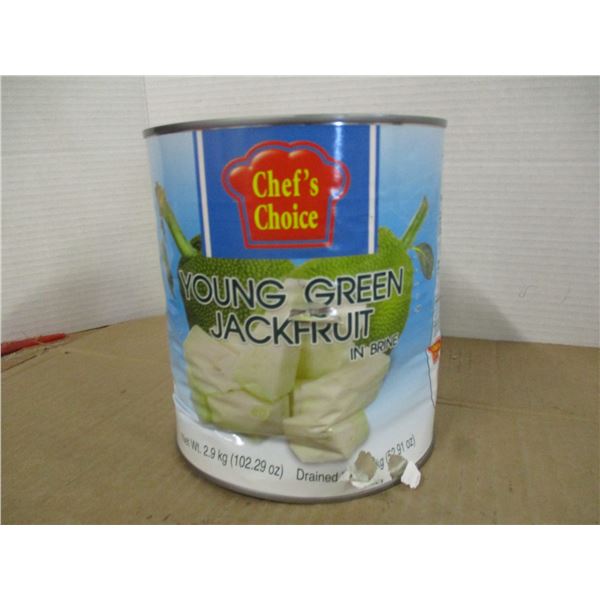 FREIGHT DAMAGE (AS IS):  GALLON YOUNG GREEN JACK FRUIT