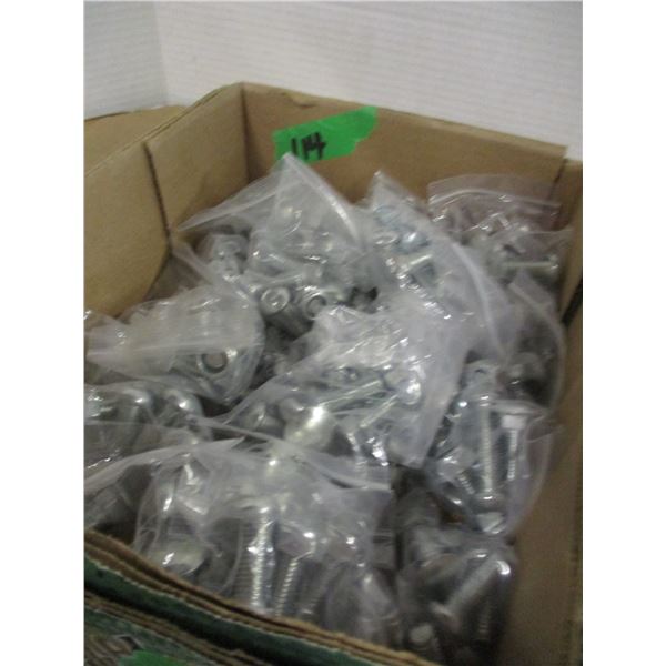 FREIGHT DAMAGE (AS IS):  FLAT C/W CARRIAGE BOLTS & NUTS