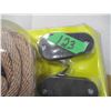 Image 5 : FREIGHT DAMAGE (AS IS):  FLAT C/W ROPE TIE DOWNS, DISCS, ETC