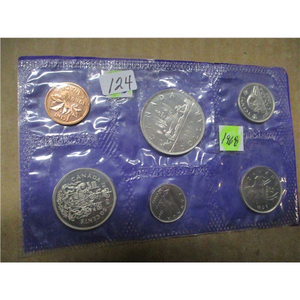 1968 PROOF CANADA MINT SEALED COIN SET