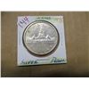 Image 1 : 1955 (3 WATERLINE) CANADA SILVER DOLLAR