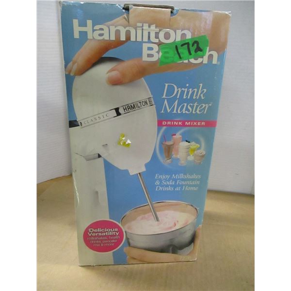 ESTATE/NEW (AS IS):  HAMILTON BEACH DRINK MASTER IN ORIGINAL BOX