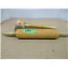 Image 1 : ESTATE:  MEAT TENDERIZER, ROLLING PIN