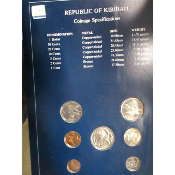 1979 REPUBLIC OF KARIBATI MINT COIN SET
