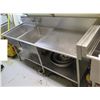 Image 1 : Lambertson Double-Basin Commercial Sink w/ Drainboard 78"x30"x37"H (pick up 9/18)