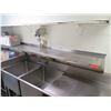 Image 2 : Lambertson Industries Metal Wall-Mount Shelf 75" x 15"