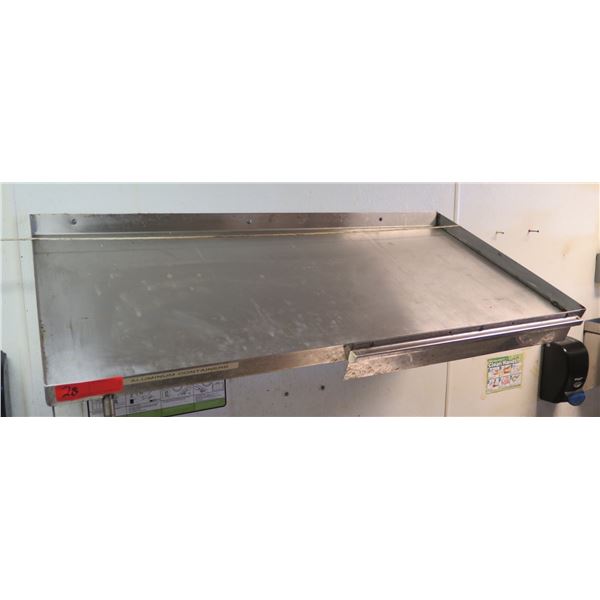 Metal Wall-Mount Shelf 44" x 21"