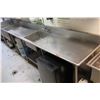 Image 1 : Double-Basin Commercial Sink w/ Drainboard & 160" x 30" (contents not included) pickup 9/18