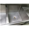 Image 8 : Double-Basin Commercial Sink w/ Drainboard & 160" x 30" (contents not included) pickup 9/18