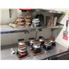 Image 2 : Multiple Japanese Shoten Rice Pots w/ Wooden Lids (shelves not included)