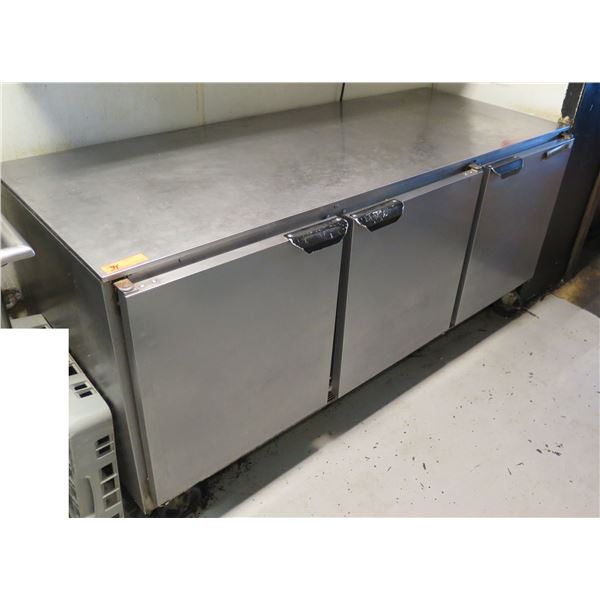 Beverage-Air UCR72AY 3-Door Undercounter Refrigerator (contents not included), pick up 9/18