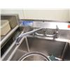 Image 2 : Lambertson Industries Metal Commercial Sink 21" x 21" x 36"H (contents not included)