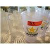 Image 3 : Multiple Sapporo & Ribbed Pitchers