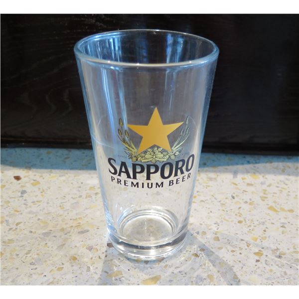 Qty Approx. 20 Sapporo Premium Beer Glasses