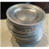 Image 1 : Qty Approx. 53 Round Metal Plates 7" dia