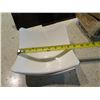 Image 3 : Qty Approx. 22 Curved Square Porcelain Bowls, 8.5" W