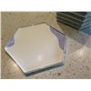 Image 2 : Qty Approx. 50 Hexagon Porcelain Plates, Marked Chibo Japan, 8" W