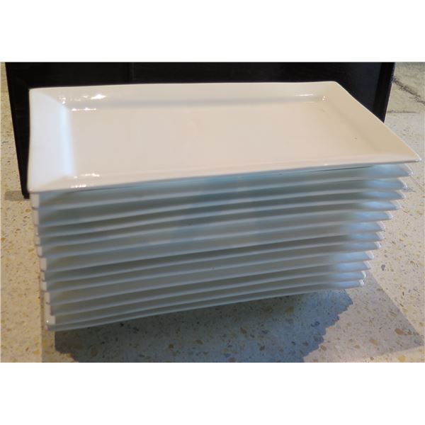 Qty Approx. 25 Rectangular Plates 14"L