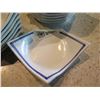 Image 2 : Qty Approx. 20 Curved Porcelain Bowls w/ Design, 6" W