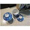 Image 3 : Qty Approx. 30 Footed Floral Rice Bowls w/ Covers, 3" Dia