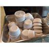 Image 2 : Multiple White & Metal Ramekins & Condiment Dishes, Misc Sizes