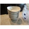 Image 2 : Multiple White Oval Porcelain Bowls & Luminarc Glass Bowls, Misc Sizes