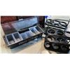 Image 1 : Titos Condiment Bar & 2 Black Wine Bottle Display Holders