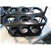 Image 4 : Titos Condiment Bar & 2 Black Wine Bottle Display Holders