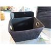 Image 2 : Multiple Black Baskets w/ Side Handles 14" x 10"