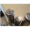 Image 3 : Multiple Metal Shakers, Misc Sizes & Terramezzo Rock Salt Tall Grinder